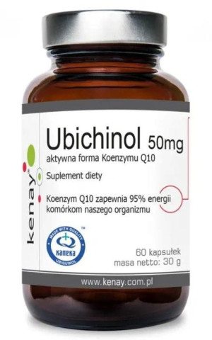 Kenay Ubichinol - Koenzym Q10 50 mg (60 kaps.) Kaneka