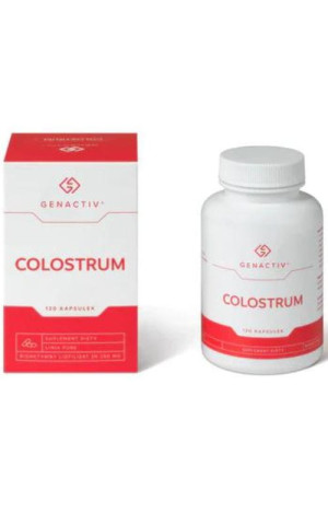 Genactiv Colostrum Bovinum Colostrigen (siara bydlęca 2h) 120 kapsułek