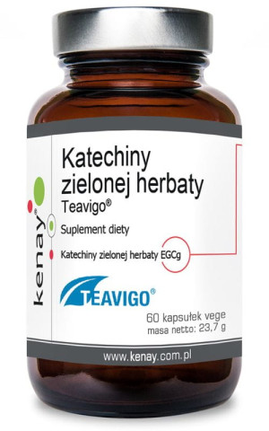 Kenay Katechiny zielonej herbaty Teavigo 60 kapsułek