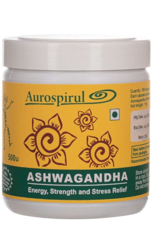 Ashwagandha 500 kapsułek Aurospirul