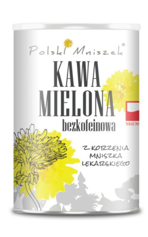 Alternatywa kawy z korzenia mniszka lekarskiego 150g Polski Mniszek