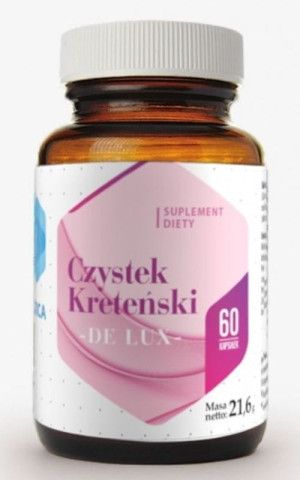 Czystek Kreteński De Lux 60 kapsułek Hepatica