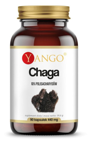 Yango Chaga ekstrakt 10% polisacharydów (90 kapsułek)