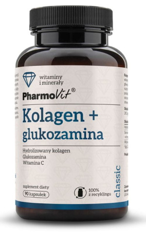 Pharmovit Classic Kolagen + glukozamina 90 kapsułek