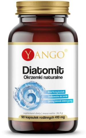 Yango Diatomit - Okrzemki naturalne - 90 kapsułek