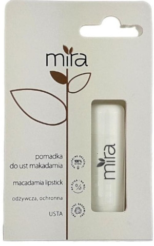 MIRA pomadka makadamia - olej makadamia, masło shea, wosk pszczeli, 3g