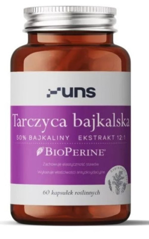 Tarczyca bajkalska 60 kapsułek UNS