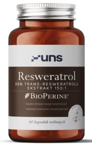 Resweratrol 60 kapsułek UNS