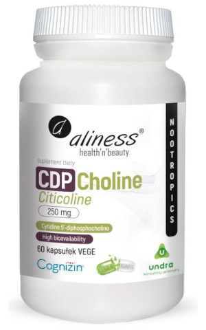 Aliness CDP Cholina 250mg 60 kaps