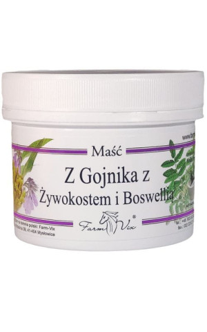 Maść z Gojnika z Żywokostem i Boswellią 150ml Farm-Vix
