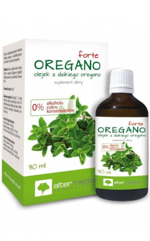 Oregano forte olej z dzikiego oregano 30ml Alter Medica