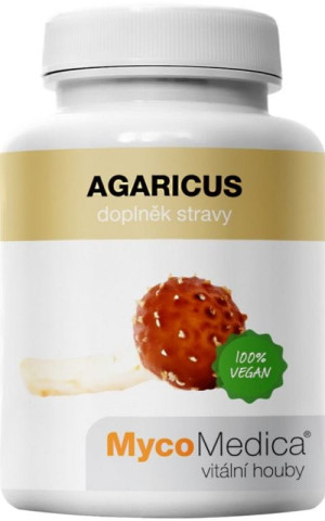 Agaricus 30% polisacharydów 90 kaps. MycoMedica