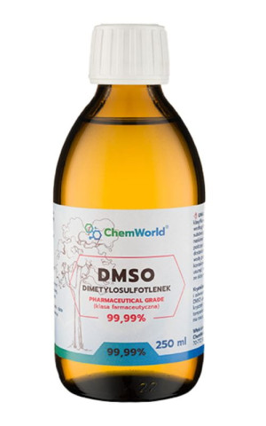 DMSO Pharmaceutical Grade 99,99% 250 ml ChemWorld