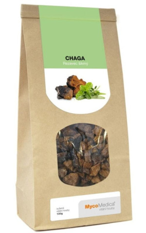 Chaga suszone grzyby 100g MycoMedica