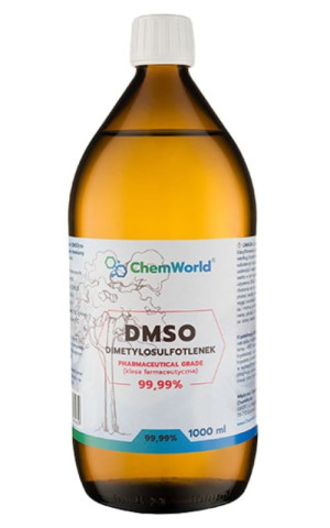 DMSO 99,99% Pharmaceutical Grade 1000 ml ChemWorld