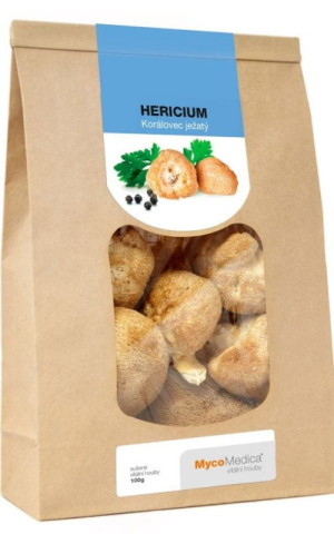Hericium suszone grzyby 100g MycoMedica