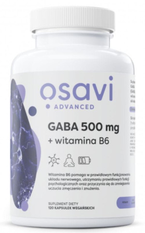 Osavi GABA 500 mg + witamina B6 (120 kapsułek)