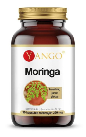 Yango Moringa sproszkowane liście 90 kapsułek