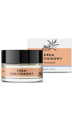 Krem rokitnikowy do twarzy szyi dekoltu 50g Dr Duda