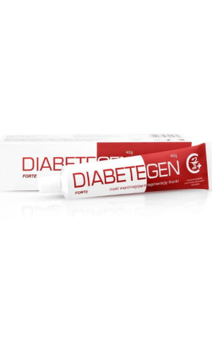 Diabetegen Forte krem wspomagający gojenie 40g Genoscope
