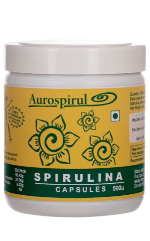 Spirulina 500 kapsułek Aurospirul