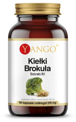 Yango Kiełki brokuła - ekstrakt 10:1 - 90 kapsułek