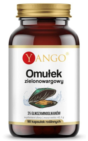 Yango Omułek zielonowargowy, 3% glikozaminoglikanów, 90 kapsułek