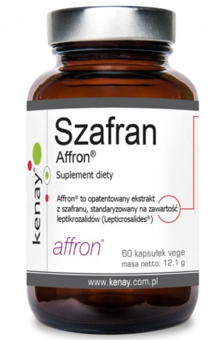 Kenay Szafran Affron 60 kapsułek