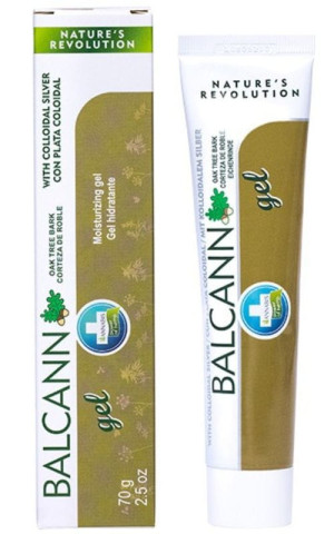 Żel konopny nawilżający ze srebrem koloidalnym i korą dębu BALCANN 75ml Hemp Center