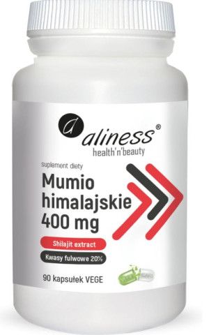 Aliness Mumio himalajskie 400 mg 90 kaps