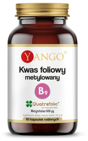 Yango Kwas foliowy metylowany (Quatrefolic) 60 kapsułek