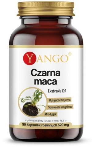 Yango Czarna maca 90 kapsułek