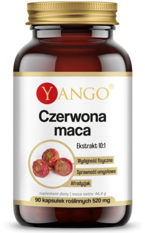 Yango Czerwona maca 90 kapsułek