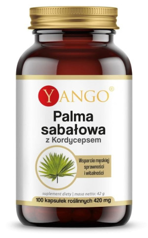 Yango Palma sabałowa z kordycepsem - ekstrakt - 100 kapsułek