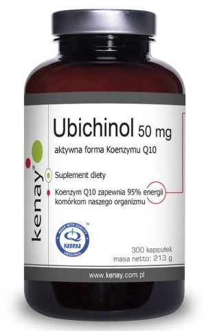 Kenay Ubichinol - Koenzym Q10 50 mg 300 kapsułek