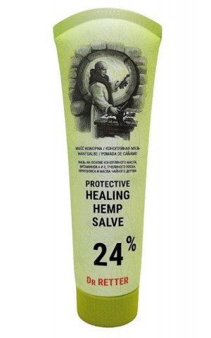 Maść z olejem konopnym 24% nr 657, 80g Dr Retter hemp salve