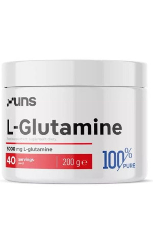 L-Glutamine glutamina (5000mg) 200g UNS