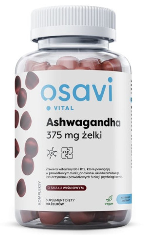 Osavi Ashwagandha 375mg - 90 żelek