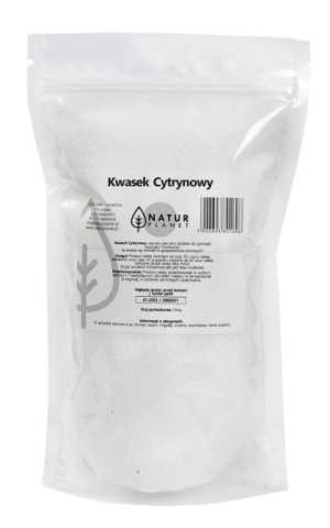 Kwasek cytrynowy 1000g Natur Planet