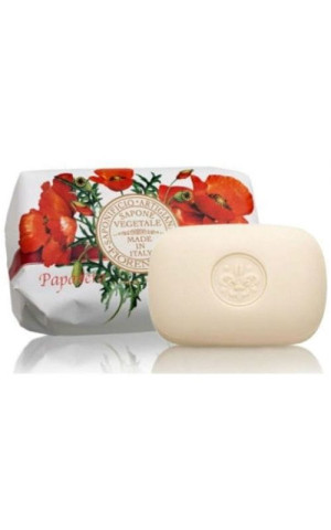 Mydło naturalne włoskie o zapachu MAKÓW 200g