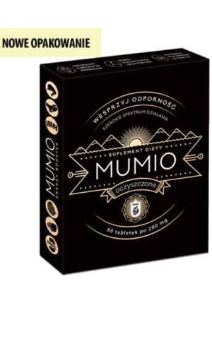 Mumio oczyszczone (Shilajit) 60 tab x 0,2g Nami