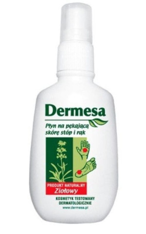 Dermesa płyn na pękającą skórę stóp i rąk 65 ml