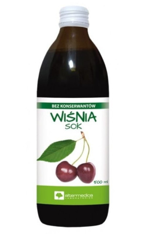 Sok Wiśnia 500 ml Alter Medica