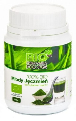 100% BIO Młody Jęczmień 150g Bio Organic Foods