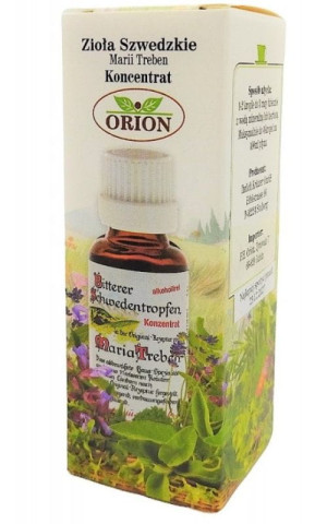 Zioła Szwedzkie Marii Treben 30ml koncentrat Orion
