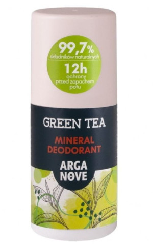 Dezodorant mineralny roll-on ZIELONA HERBATA 50ml Arganove
