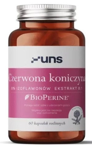Czerwona koniczyna 500mg 60 kapsułek UNS