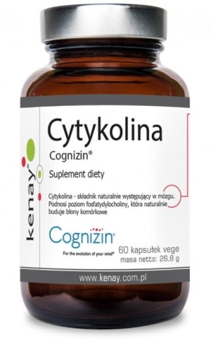 Kenay Cytykolina Cognizin 60 kapsułek vege