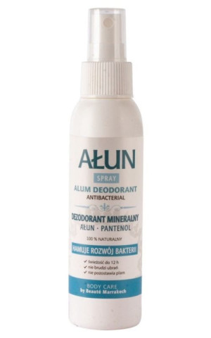 Naturalny mineralny dezodorant ałunowy z pantenolem 100 ml Beaute Marrakech