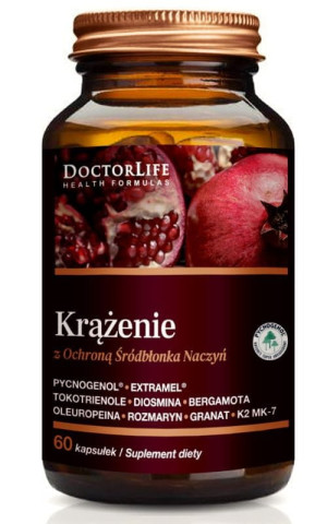 Doctor Life Krążenie z Ochroną Śródbłonka Naczyń 60 kapsułek